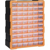 Multi-Schubladen-Organizer mit 60 Schubladen 38x16x47,5 cm FF147587DE von SWEIKO