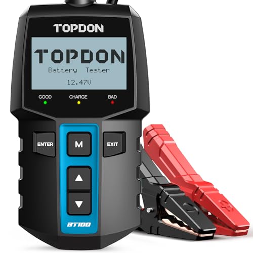 TOPDON BT100 Autobatterietester 12V Lasttester US TOPDON BT100 Autobatterietester 12V Lasttester US von TOPDON