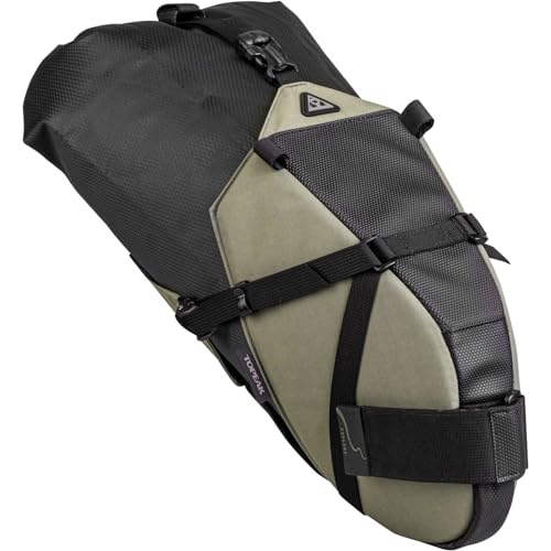 Topeak Backloader X green Satteltasche grün Wasserdichter Packsack mit großem Fassungsvermögen für höchste Ansprüche, Fassungsvermögen: 10 liter, 15003053 von TOPEAK