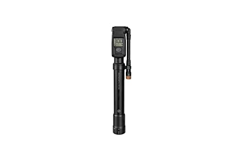 Topeak Mountain Digital 2Stage Minipumpe verfügt über einen innovativen 2Stage-Selector, Druckwerte bis 20,7 bar / 300 psi, 15700114 von TOPEAK