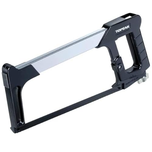 Topeak Hacksaw Säge aus Aluminium und Fiberglas in der Farbe Silber-Schwarz, Maße: 35cm x 17cm x 2,5cm, 15410042 von TOPEAK