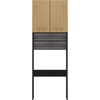 COMO - Waschmaschinenschrank - 183x64x30 - 2 Türen + 4 Regale - Badezimmermöbel von TOPESHOP