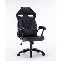DREFT - Gamer Sessel moderner Stil Jugendzimmer - 120-130x66x67 - Verstellbar von TOPESHOP