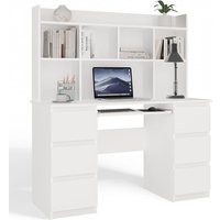 KUBA Schreibtisch + Erweiterungsset WEISS KUBA Schreibtisch + Erweiterungsset WEISS von TOPESHOP