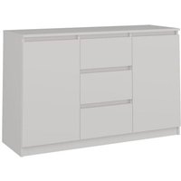 Kommode Malwa 2D3S WEISS von TOPESHOP