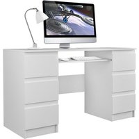 Kuba KUBA Schreibtisch WEISS von TOPESHOP