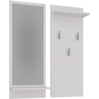 Topeshop - cdf Kleiderständer Riva Farbe: weiß Platz für Kleidungen, Mäntel, Jacken Ideal für ein Vorzimmer, Flur, Arbeitszimmer, Büro 3 Haken 2 Topeshop - cdf Kleiderständer Riva Farbe: weiß Platz für Kleidungen, Mäntel, Jacken Ideal für ein Vorzimmer, Flur, Arbeitszimmer, Büro 3 Haken 2 von TOPESHOP