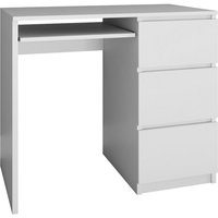 Schreibtisch Lima, RECHTS, WEISS von TOPESHOP