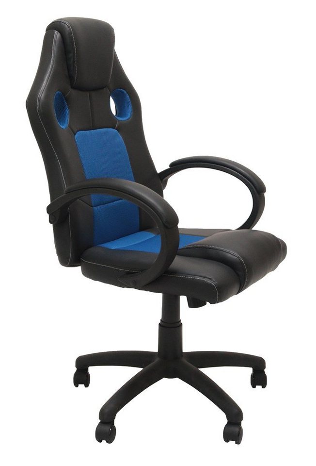 TOPESHOP Gaming-Stuhl Gamer-Sitz mit Armlehne Ergonomische Lendenwirbelstütze von TOPESHOP