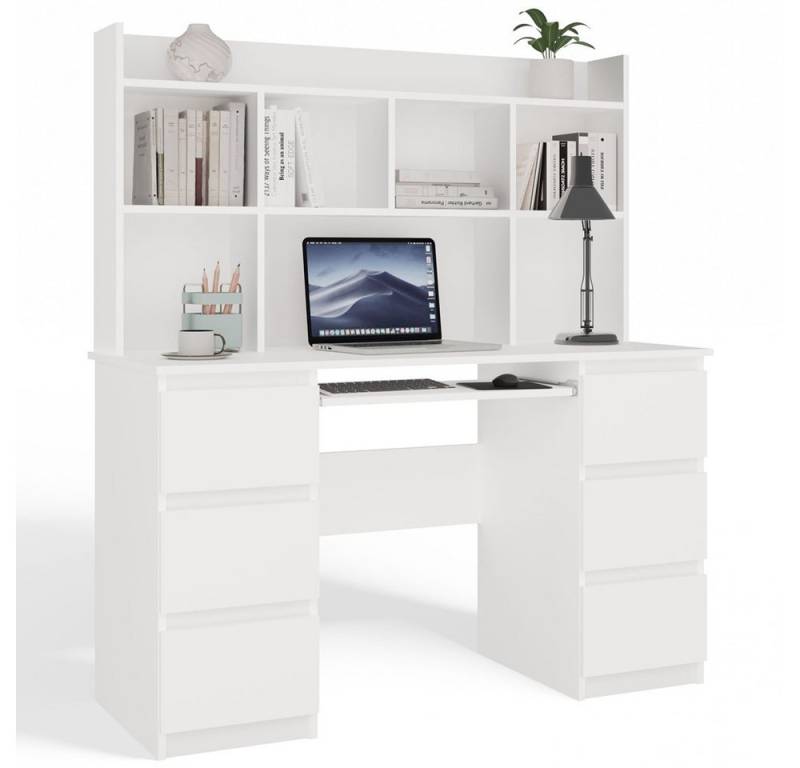 TOPESHOP Schreibtisch MAKUBA Schreibtisch modern & funktional (Unterschiedliche Set-Ausführungen) von TOPESHOP
