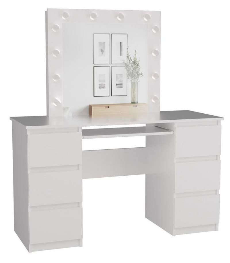 TOPESHOP Schreibtisch MAKUBA Schreibtisch modern & funktional (Unterschiedliche Set-Ausführungen) von TOPESHOP