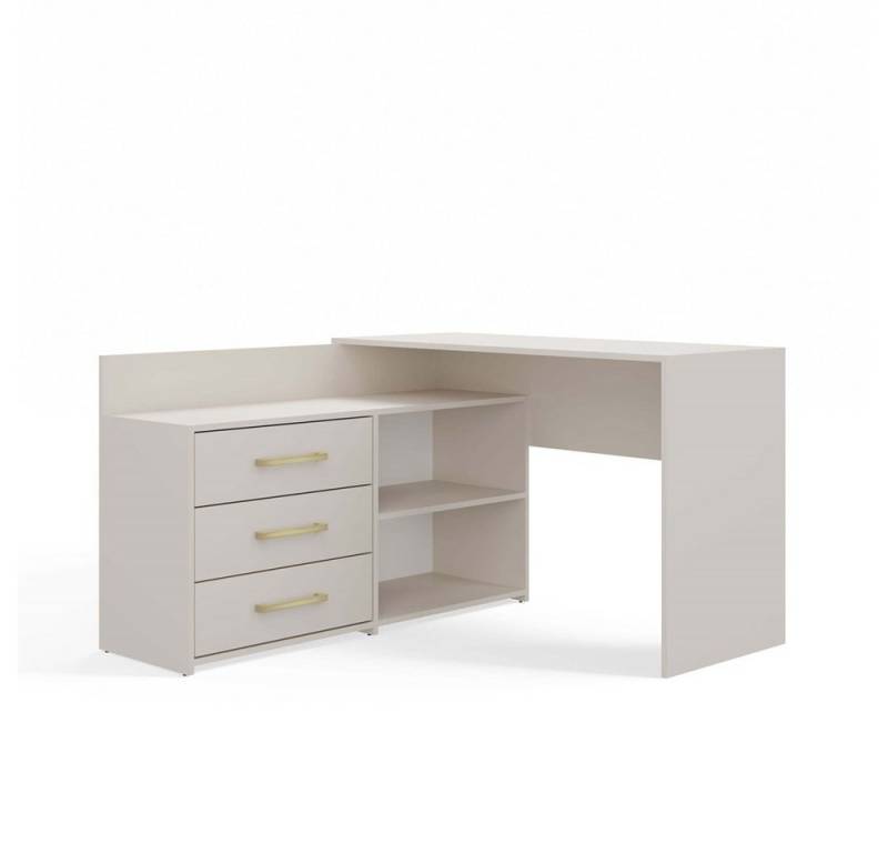 TOPESHOP Schreibtisch geräumiger Schreibtisch kompakt, Tiefe: 50 cm Breite: 120 cm Höhe: 76 cm von TOPESHOP