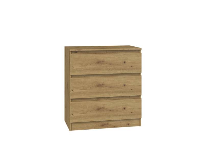MAGOWA Schubkastenkommode MAGWA M3 morderne Kommode mit 3 Schubladen, Höhe: 75 cm Breite: 70 cm Tiefe: 40 cm von MAGOWA