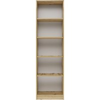 Topeshop - R50 Büroregal mit 50 cm Regalboden, Eichenholz, handgefertigt, für Zuhause, Büro Topeshop - R50 Büroregal mit 50 cm Regalboden, Eichenholz, handgefertigt, für Zuhause, Büro von TOPESHOP