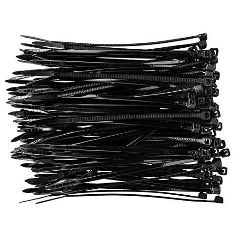 Kabelbinder 2,5 x 100 mm, 100 St, schwarz von TOPEX