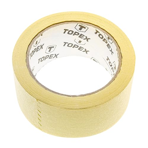 TOPEX Malerband Hochwertiges Universal-Abklebeband, Premium Klebeband für Malerarbeiten und Dekoration - Hilfreich beim Malen - Leicht Abnehmbar Abklebeband - Malerband – 35x38 mm von TOPEX