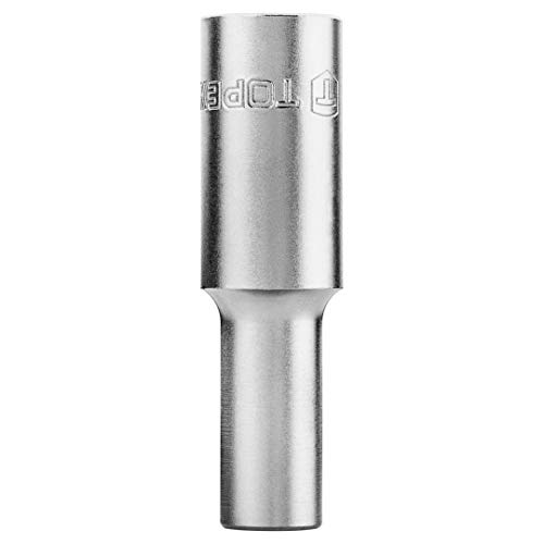 Topex 1/2" Stecknuss lang CrV 10 mm sechskant Steckschlüssel Nuss von TOPEX