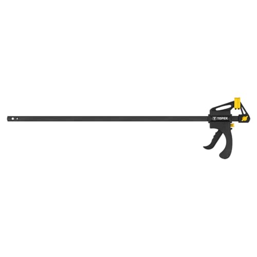 TOPEX Einhandzwinge 750 x 60 mm, Spann-Weite 750 mm, Spanntiefe 60 mm | Schraubzwinge TOPEX Einhandzwinge 750 x 60 mm, Spann-Weite 750 mm, Spanntiefe 60 mm | Schraubzwinge von TOPEX