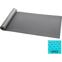 Fitnessmatte mit Textilbeschichtung Hellblau von TOPFIT