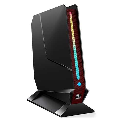 TOPGRO Mini Gaming PC Core i9-12900H / RTX3050Ti (8GB GDDR6), 32GB DDR4 / 1TB SSD PCIe 4.0 Windows 11 Pro WiFi 6E/ BT5.3 / USB 2.0x2 / USB 3.0x4 / HDMI 2.0x2 / USB-Cx1 (Black) (Black) von TOPGRO