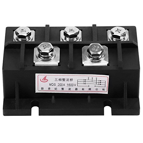 200A Amp 1600V MDS200A Amp Drei Phasen Diode Modul Brücke Gleichrichter Leistung Modul Liefern zum Einzelphase Berichtigung 200A Amp 1600V MDS200A Amp Drei Phasen Diode Modul Brücke Gleichrichter Leistung Modul Liefern zum Einzelphase Berichtigung von TOPINCN