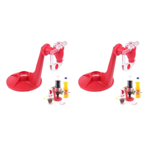 2er-Pack Kunststoff-Getränkespender, Handdruck-Kohlensäurespender, Tragbare Schaltertrinker, Handdruck-Wasserflasche, Umgekehrter Wassertrinkbrunnen-Spender, Soda-Spender 2er-Pack Kunststoff-Getränkespender, Handdruck-Kohlensäurespender, Tragbare Schaltertrinker, Handdruck-Wasserflasche, Umgekehrter Wassertrinkbrunnen-Spender, Soda-Spender von TOPINCN