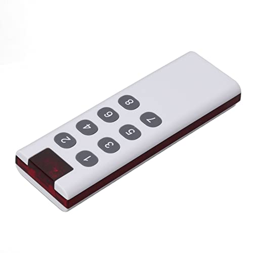 433 MHz Lerncode-Sender, Lerncode-Digitalfernbedienung 1000 M Universelle Signalreichweite Mehrzweck-ASK-Modulation für LED-Leuchten (8 Schlüssel) von TOPINCN