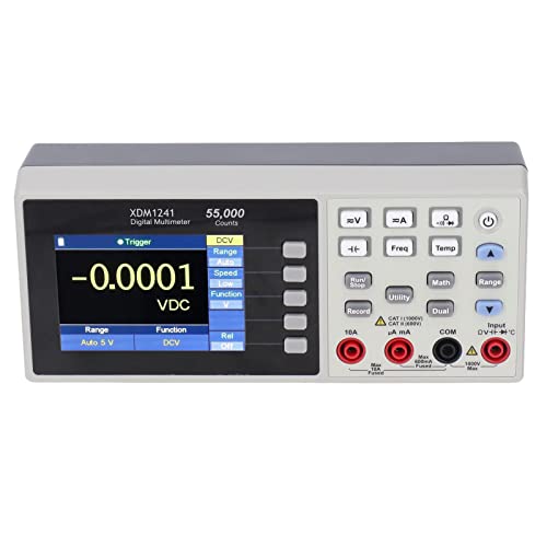 Bench Multimeter Digital LCD Display XDM1241 für Spannungsstromwiderstandsdatenprotokollierung Bench Multimeter Digital LCD Display XDM1241 für Spannungsstromwiderstandsdatenprotokollierung von TOPINCN