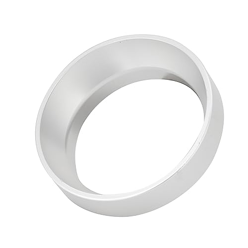 Kaffee-Dosierring, 58mm Aluminium Universal Kaffee Dosierring Trichter Ersatz Kaffeemaschine Zubehör (Silber) von TOPINCN