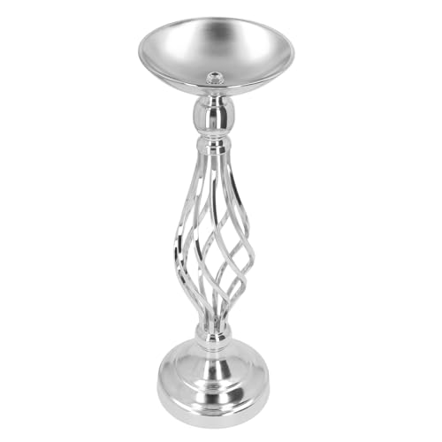 Kerzenhalter, Luxus Metall Candlestick Ornament Iron Twisted Curb Candle Stand, Candlestick Holder für Home Party Hochzeitsdekorationen (#3) von TOPINCN