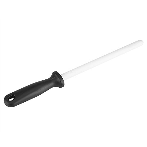 TOPINCN Schleifstab, 8-Zoll-Schleifstab Ergonomischer Griff Keramik-Schleifstab, für Küchenmesserscheren von TOPINCN