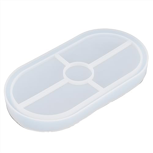 Silikonform Kristalltablett Oval Ellipse Backuntersetzer Epoxidharz für Teeuntersetzer Harz Aufbewahrungsform für Untersetzerform Tragbare Bars Silikonform Kristalltablett Oval Ellipse Backuntersetzer Epoxidharz für Teeuntersetzer Harz Aufbewahrungsform für Untersetzerform Tragbare Bars von TOPINCN