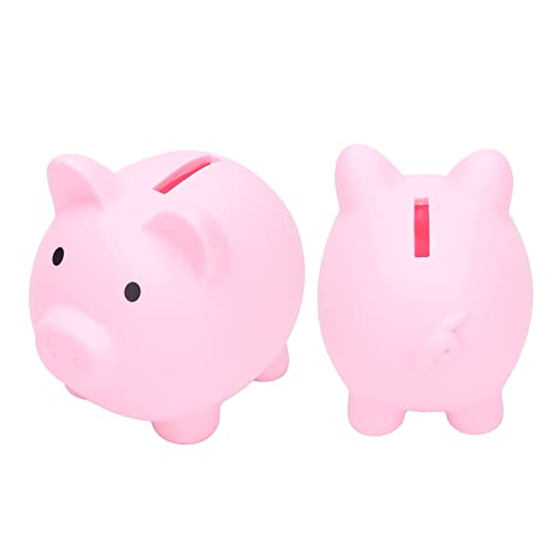 TOPINCN Sparschwein, groß genug tragbares Sparschwein für Erwachsene für Mädchen für Jungen(Rosa) von TOPINCN