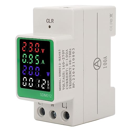 Strommonitor, Stromzähler, Frequenz, LED-Farb-Digitalanzeige, Einphasiger Wechselstrom für Fabrik (RS485-Typ) von TOPINCN