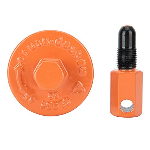 TOPINCN 1 Satz 2-TLG. Kupplungswerkzeug Metallschwungrad Demontage Kolbenstopp Kettensägewerkzeuge für die Wartung des Kupplungskraut-Laubgebläses von TOPINCN