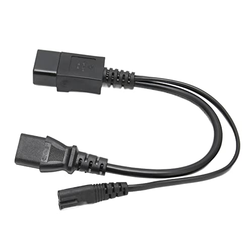TOPINCN 10A IEC320 C14 Bis C13 C7 C7 -Stromkabel Vom Hitzebeständigen Stromkabel für 32 Cm Schreibtisch Lampendrucker 32 Cm Drucker von TOPINCN
