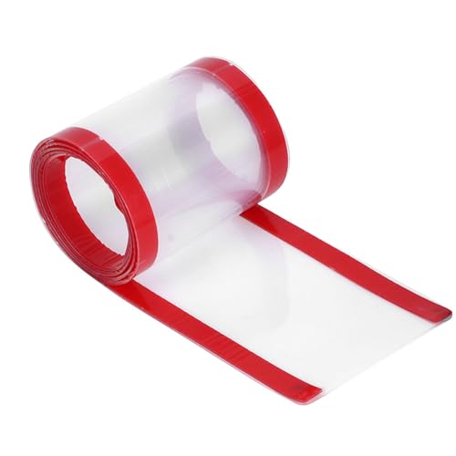 TOPINCN 120 X 10 Cm Fingerclip -Beschützer für Babytürsicherheit - Große Beschichtungszone Geeignet für die Verwendung von Polypropylen Im Haushalt (Transparent hinter der Tür 120 * 10CM) von TOPINCN