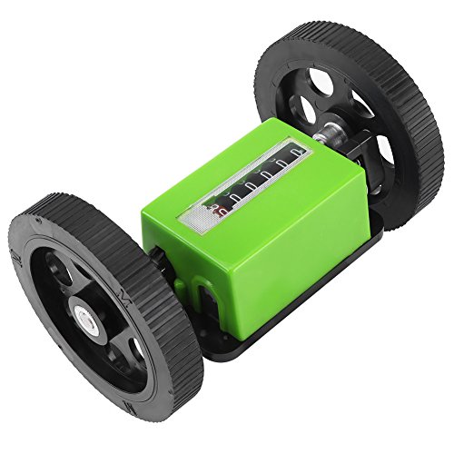 TOPINCN 1pc Grüne Plastikrollradmesserzähler mit 6 -stelliger Mechanischer Zähler für Textildruck - 99999,9m Zählbereich TOPINCN 1pc Grüne Plastikrollradmesserzähler mit 6 -stelliger Mechanischer Zähler für Textildruck - 99999,9m Zählbereich von TOPINCN