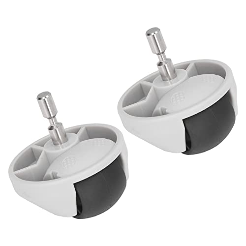TOPINCN 2-teilige Vorderrad-Lenkrollen-Baugruppe für Roborock Kehrmaschine, Universalrad E4 Roboter S4 Roborock E4 E5 S5 Ersatz für S6 S7 Vakuum-Vorderrad von TOPINCN