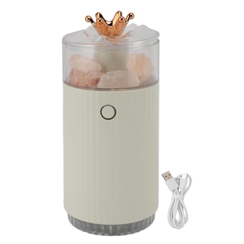 TOPINCN 240 Ml Ultraschall Mini -Luftbefeuchter, Meersalze Aromen Nebelgerät, Tragbarer Nebelhersteller, Desktop -Diffusor mit LED -Leuchten für Wohnzimmer Im Wohnzimmer Schlafzimmer (GREEN) von TOPINCN