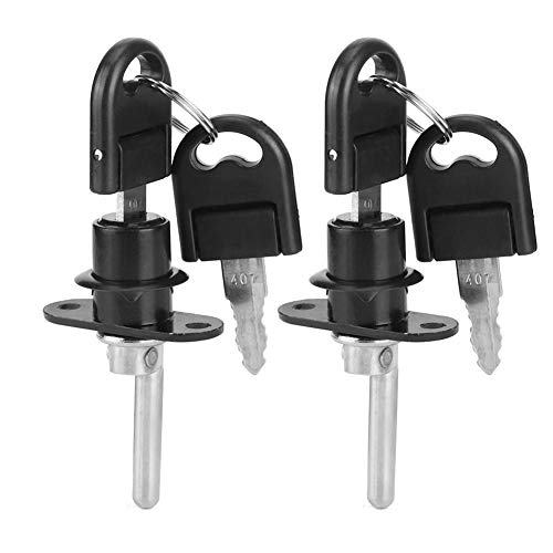 TOPINCN 2Pcs Lock mit Schlüsseln Keyed Letter Box Lock Office-Sicherheitsschloss Zwei Schlüsseln Cam Drawer Lock Schreibtisch Garderobe Schrank Locker Möbel Hardware Lock MEHRWEG VERPACKUNG(16mm) von TOPINCN