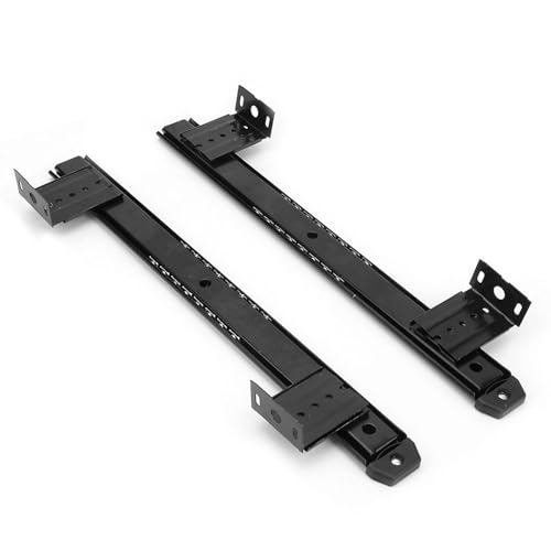 TOPINCN 2pcs Tastatur Dia Rail Multi-Layer-Plattierungshalterung für Computertisch mit Glattem Ball und Schlupfkissen (BLACK) von TOPINCN