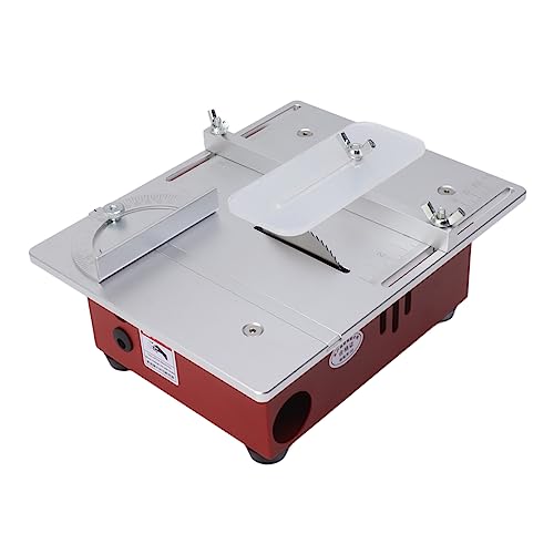 TOPINCN 96W -Banksäge, DIY -Genauigkeitstischsägen, Holzbearbeitungsschneider, Desktop -Schneidwerkzeug, Tragbare Mini -Bank -Top -Sägen für Holzplastik -Schneidemaschinen DIY (EU-Stecker) von TOPINCN