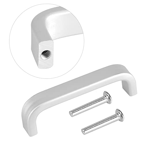TOPINCN Aluminiumlegierungstür Griff Schrank Tür Ziehen Kleiderschrank 128 Mm Fest mit Glatte Oberfläche für Möbelküchenschränke Schränke Schränke (64 mm fest) von TOPINCN