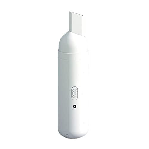 TOPINCN Auto-Staubsauger Geräuscharm USB-Aufladung Mini-Hand-Akku-Staubsauger Akku-Handstaubsauger Weiß von TOPINCN