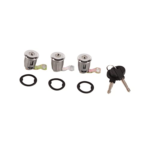 TOPINCN Auto-Türschloss Fass Set mit Tasten für -Partner für Berlingo Xsara Hochwertiger Ersatz für 1996-2007 Modelle (3 Kernschloss) von TOPINCN