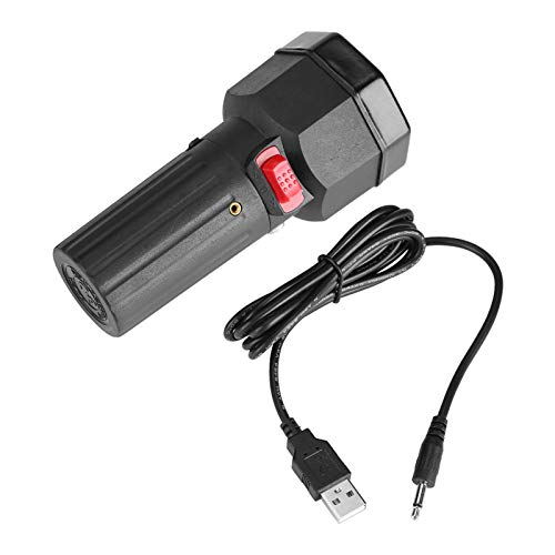 TOPINCN Barbecue Motor, DC 5V BBQ Rotator Motor Kunststoff Grill Motor mit 1m USB Boost Kabel Geräuscharm für Barbecue Grill Picknick Bräter Schwarz von TOPINCN