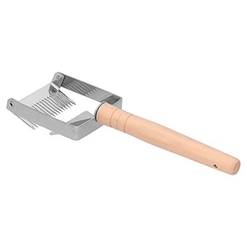 TOPINCN Bee Keeping Uncapping Gabel mit verdicktem Holzgriff Honigschaber Imkerei-Tool Imkerei-Ausrüstung TOPINCN Bee Keeping Uncapping Gabel mit verdicktem Holzgriff Honigschaber Imkerei-Tool Imkerei-Ausrüstung von TOPINCN