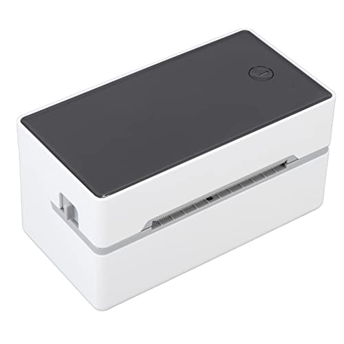 TOPINCN Belegdrucker, Drahtlose USB-Schnittstelle 100 Bis 240 V Etikettendrucker für die Unternehmensorganisation für das Büro (EU-Stecker) von TOPINCN