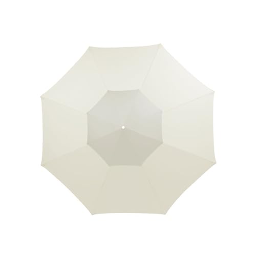 TOPINCN Double Top Sunshade Regenschirm Ersatztuch Stoff Garten Regenschirm Ersatz Top Cover Patio Regenschirm Ersatz für Baldachin für den Garten Im Innenhof Im Freien (1) von TOPINCN